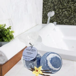 Coconut Noir™ Hand-Wrapped Foaming Bath Bomb 5.29 Oz/150 G 15 Coconut Noir™ Hand-Wrapped Foaming Bath Bomb 5.29 Oz/150 G -Primally Pure Shop 691702566958.PC02 82857.1691692568