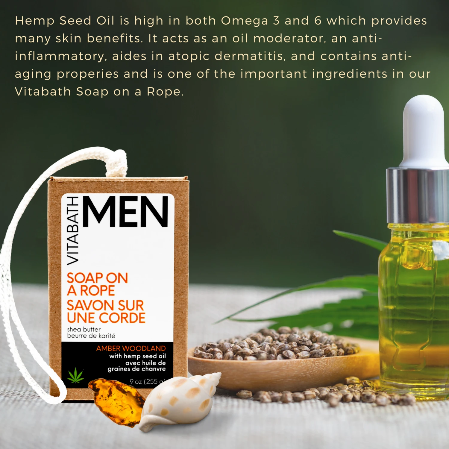 Amber Woodland Soap On A Rope 9 Oz/255 G 8 Amber Woodland Soap On A Rope 9 Oz/255 G - Image 6