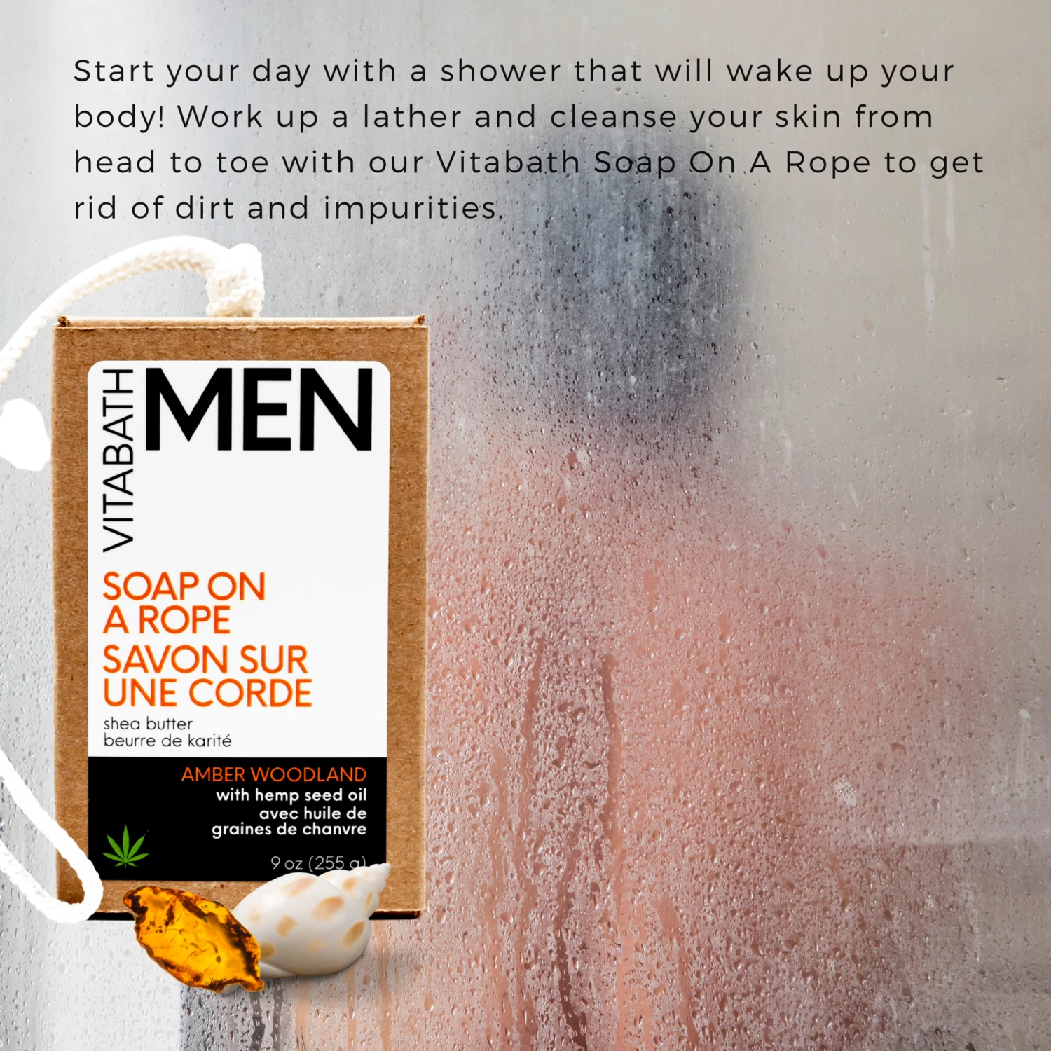 Amber Woodland Soap On A Rope 9 Oz/255 G 9 Amber Woodland Soap On A Rope 9 Oz/255 G - Image 7