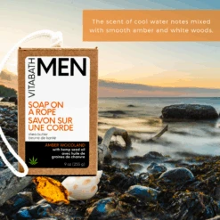 Amber Woodland Soap On A Rope 9 Oz/255 G 14 Amber Woodland Soap On A Rope 9 Oz/255 G -Primally Pure Shop AW soap on a rope lifestyle fragrance 2000x2000 58918.1634243633