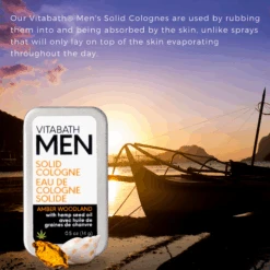 Amber Woodland Solid Cologne 0.5 Oz/14 G -Primally Pure Shop AW solid cologne in use 2000x2000 91861.1634249638