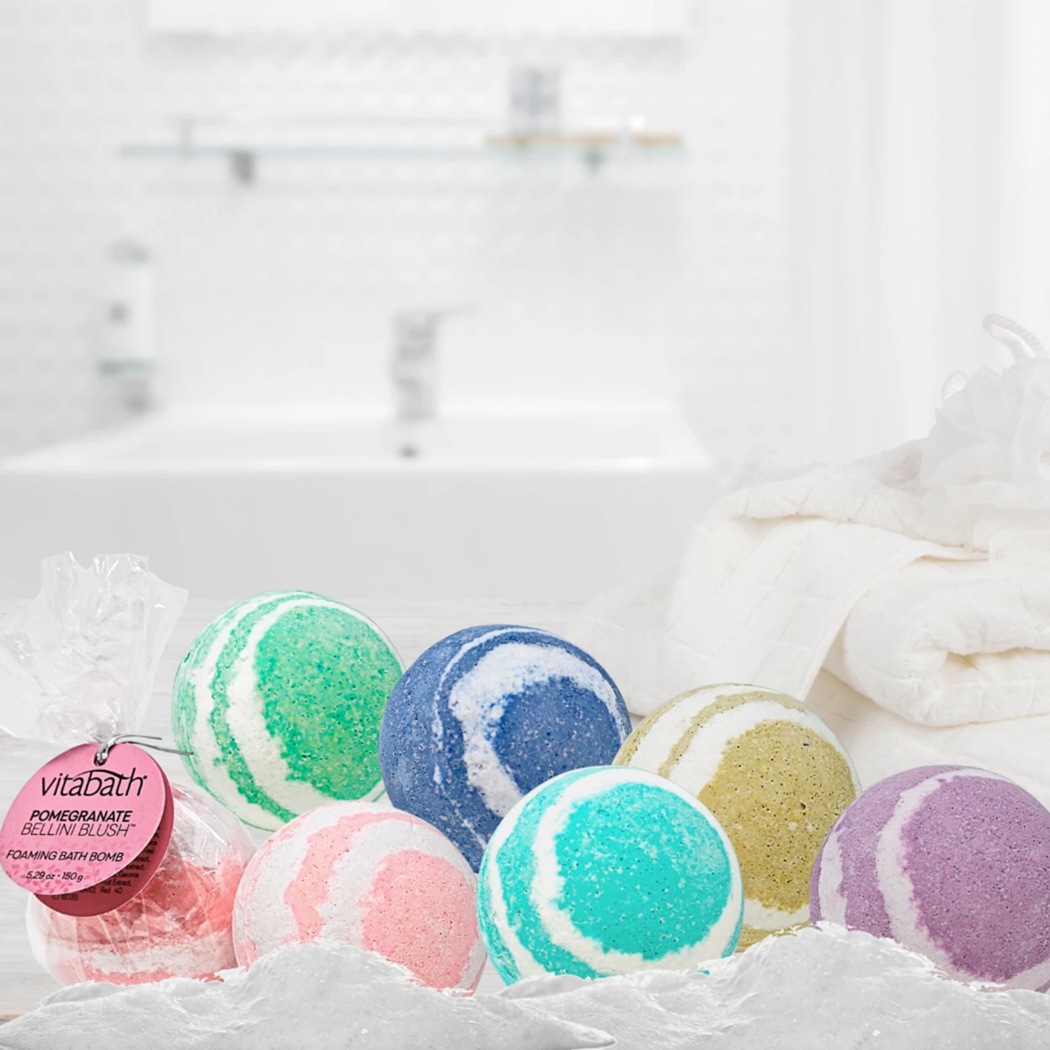 Coconut Noir™ Hand-Wrapped Foaming Bath Bomb 5.29 Oz/150 G 11 Coconut Noir™ Hand-Wrapped Foaming Bath Bomb 5.29 Oz/150 G - Image 9