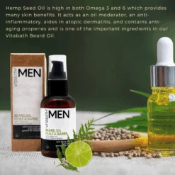 Vitabath Beard Oil 2 Fl Oz/60 ML -Primally Pure Shop Beard oil hemp oil 2000x2000 50808.1634250093