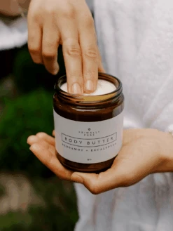 Bergamot + Eucalyptus Whipped Body Butter -Primally Pure Shop Bergamot EucalyptusBodyButter 3