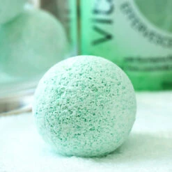 Cool Spearmint & Thyme™ Bath Fizzies 11.3oz/320g -Primally Pure Shop Cool Spearmint fizzy WEB 800x800 51461.1556312101