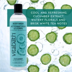 Cucumber & White Tea Body Wash 12 Fl Oz/354 ML -Primally Pure Shop Cucumber Body Wash 4 copy 54515.1695396352