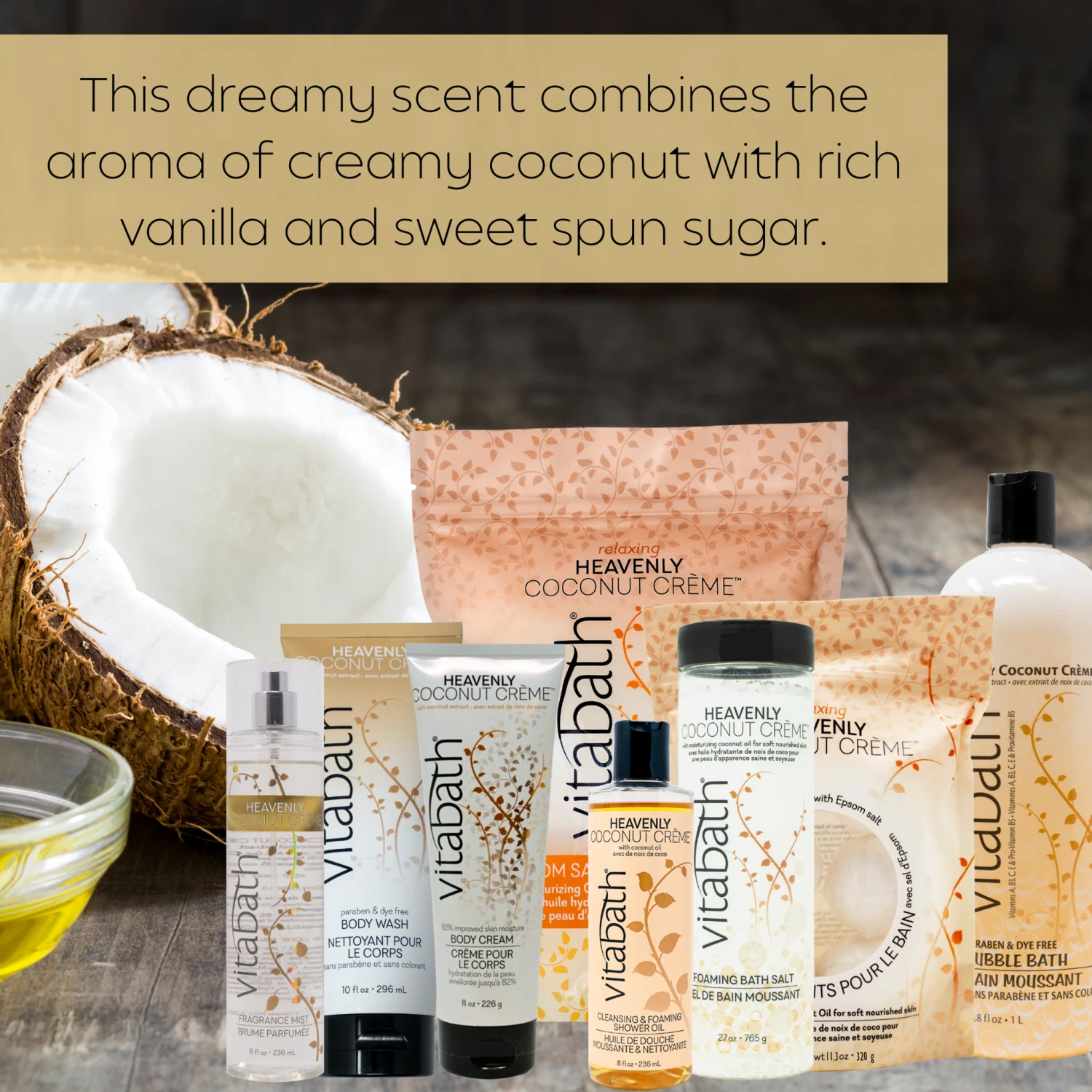 Heavenly Coconut Crème™ Bath Fizzies 11.3oz/320g 15 Heavenly Coconut Crème™ Bath Fizzies 11.3oz/320g - Image 13