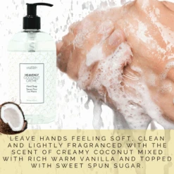 Heavenly Coconut Crème™ Hand Soap 16 Fl Oz/473 ML -Primally Pure Shop HCC Hand Soap web creative 42749.1613779235