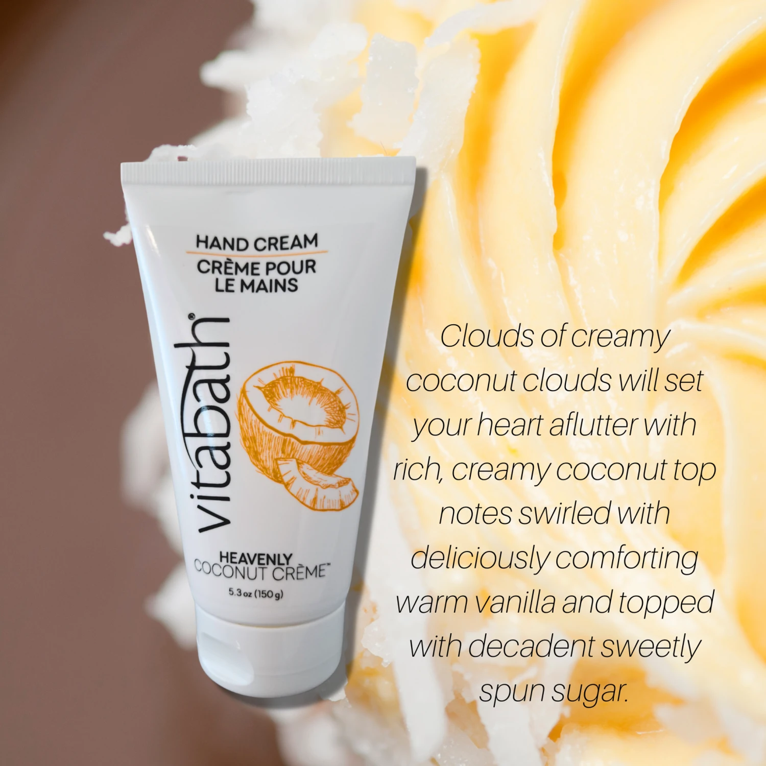 Heavenly Coconut Crème™ Hand Cream 5.3 Oz/150 G 5 Heavenly Coconut Crème™ Hand Cream 5.3 Oz/150 G - Image 3