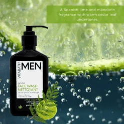 Lime & Cedarleaf Gentle Face Wash 6.7 Fl Oz/200 ML -Primally Pure Shop LC face wash lifestyle fragrance 67746.1629674100