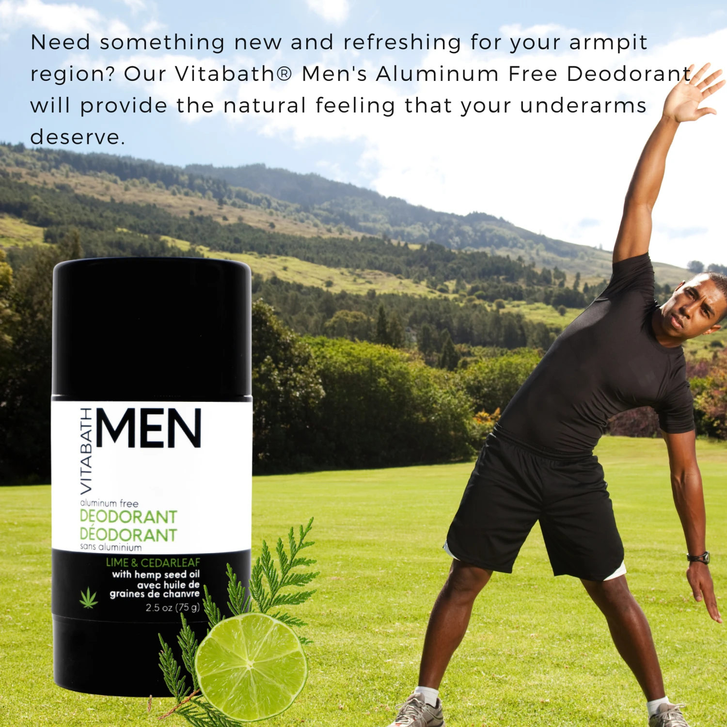 Lime & Cedarleaf Aluminum Free Deodorant 2.5 Oz/75 G 8 Lime & Cedarleaf Aluminum Free Deodorant 2.5 Oz/75 G - Image 6