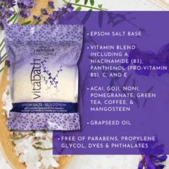 Lavender Chamomile Epsom Salts 36 Oz/1 Kg -Primally Pure Shop Lavender Epsom Salts benefits 13172.1693264743