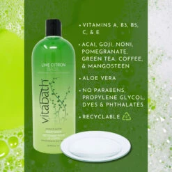 Lime Citron Basil Body Wash – 33.8 Fl Oz/1 L -Primally Pure Shop Lime Body Wash 3 copy 65610.1691527030