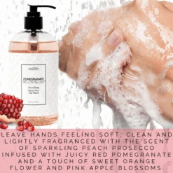 Pomegranate Bellini Blush™ Hand Soap 16 Fl Oz/473 ML -Primally Pure Shop PBB Hand Soap web creative 16972.1613779364
