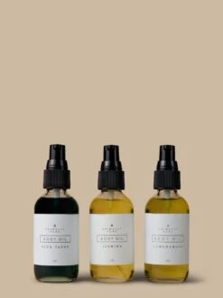 Natural Body Oil Trio