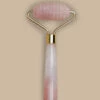 Rose Quartz Ridged Roller 2 Rose Quartz Ridged Roller -Primally Pure Shop PrimallyPure RoseRoller