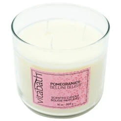 Pomegranate Bellini Blush™ 3-Wick Filled Candle 14oz/396g