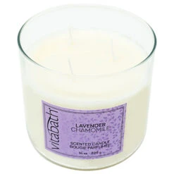 Lavender Chamomile 3-wick Filled Candle 14oz/396g